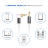 DeleyCON Jack Cable AUX Cable 90° Jack Cable 2m