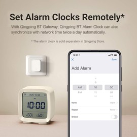 BT Gateway Smart Home Gadgets Smart Home Hub for Qingping for Mi Home APP Remote Environment Monitoring