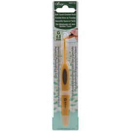 Clover - Soft Touch Crochet Hook - Size G7 4.0mm (Size G7 4.0mm)