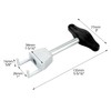 QWORK® Ignition Coil Puller, Spark Plug Removal Tool, Compatible with