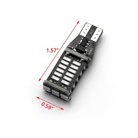 Xotic Tech 30-SMD LED 3rd Center High Stop Brake Light Bulbs Bright Red 921 912 T15 Canbus