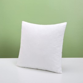 London Dream Pure Duck Feather Cushion Inserts 18 x 18 Inches, Non-Allergenic 100% Cotton Cover Downproof Filled Cushions Inner Pads