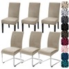 Alishomtll Dining Room Chair Covers Set of 6, High Stretch