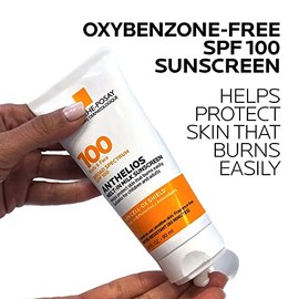 La Roche-Posay Anthelios Melt-in Milk Body  Face Sunscreen Lotion Broad Spectrum SPF 100, Oxybenzone  Octinoxate Free, Sunscreen for Kids, Adults...  