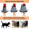 Vivifying Cat Cone, Adjustable Recovery Pet Cone, Three Sizes Lightweight