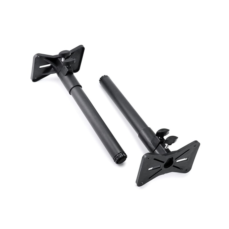 QWORK Undermount Sink Brackets Kit, 2 Pack Steel Undercounter Sink
