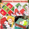 Auzlya Pack of 24 Mini Notepads Christmas Notebook, Christmas Cartoon