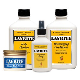 Layrite Natural Matte Cream Hair Bundle