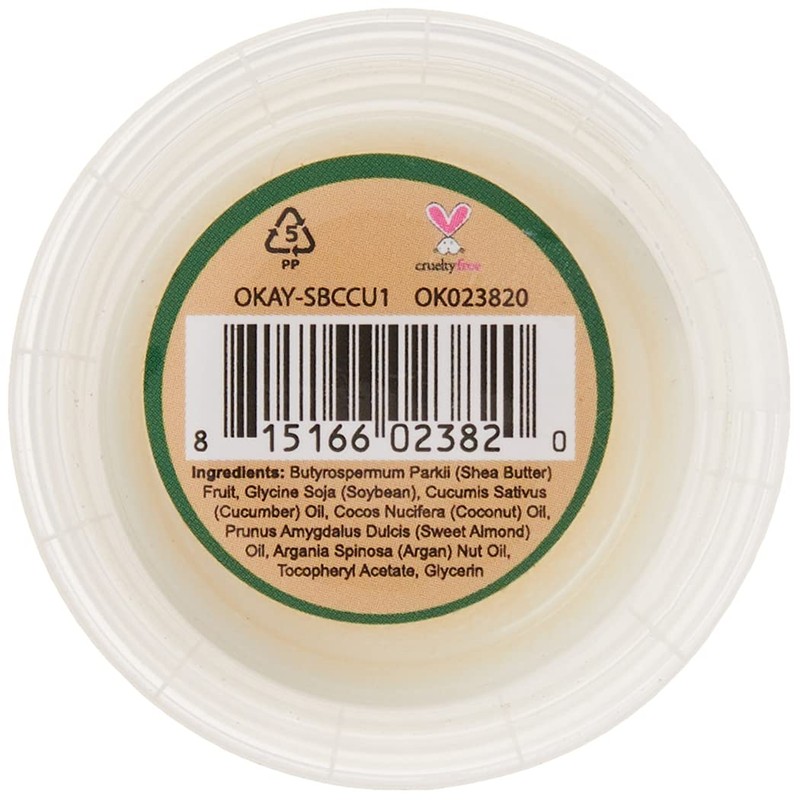 OKAY 100% Natural Shea&Cucumber Body Butter Deep Moisturizing Restores Moisture