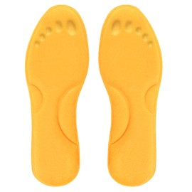 Warm Insoles, 1 Pair of Self-Heating Insoles, Unisex Thermal Insoles, Yellow Sole Warmer, Heat Soles, Comfort Insoles, Shoe Insoles, Winter Shoe Insoles for Hiking, Skiing, Mountaineering