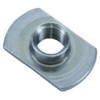 TRUSCO TBW09-0006 T-Type Welding Nut 2B M6 P No Dowel Steel 10 Pcs Hex Nut
