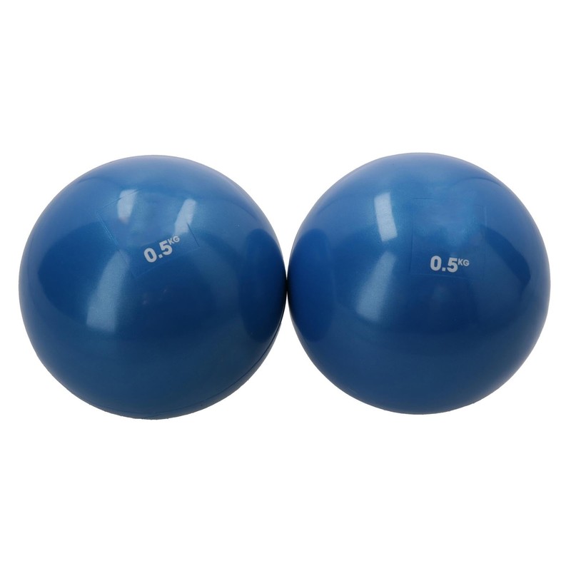 AB Tools Soft Weighted Toning Balls 2 x 0.5kg For