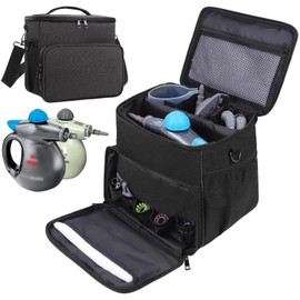 YUMTIM Carry Bag Compatible with Bissell SteamShot Steam Cleaner 39N7V/39N7A, Adjustable Compartments Storage Bag SteamShot Hard Surface Steam Cleaner Large Organizer Bag for Accessories（Bag Only）