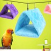 Parrot Triangle Hammock - Pure Color Parrot Parrotlet Winter Warmth