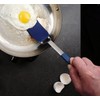 RSVP International Kitchen Tool Collection Flexible Nylon Spatula, Stainless Steel