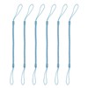 sowaka 6 Pcs Tether Lanyard for Touch Pens Elastic Plastic