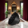 Black Universal Hair Diffuser Adaptable for Blow Dryers for Curly,