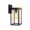 MDENLT Solar Wall Lights Outdoor Waterproof Aluminum Solar Sconce Lights