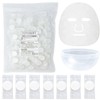 YOYOSOFT Compression Face Mask, Cotton, Individual Packaging, Face, Face Pack,