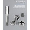 110 PCS Metric Tap and Die Set, M2-M18 Rethreading Kit