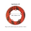 BOLANY Bicycle Chainring 54T BCD130 Bike Chain Ring Positive Negative
