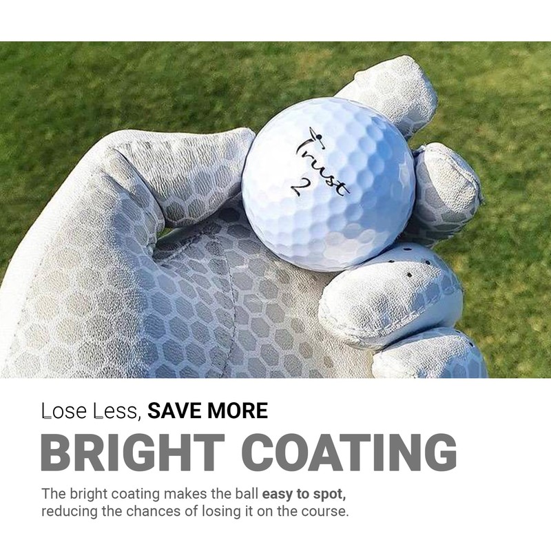 Trust Golf Ball Panther | Ultra-Soft Feel Urethane Cover, Big