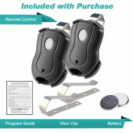 Garage Sync 2 Garage Door Opener 1-Button Remote Replacement for Genie GICT390