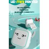 DIFCUL Mini Thermal Printer,Bluetooth Labler Maker,Portable Inkless Printers Compatible with