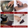 12pcs Sanding sponges,Sanding Blocks 6 Grits(60-80-100-120-150-180),Flexible Sanding Block for Metal,Sanding