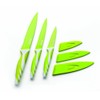 IBILI CUCHILLO DE COCINA Verde 8,5+12,5+15, Stainless Steel, weiß/grün, 25