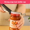 2 Pcs Jar Openers, Bottle Openers for Arthritic Hands, Stainless