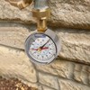 MEASUREMAN 0-200 PSI Water Pressure Gauge with Lazy Hand, 2-1/2''