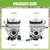 partszen Carburetor kit for WYK-186 T242 for Shindaiwa T242X Echo