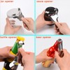 CATO-WDJ Mason Jar Opener with No Lid Dents or Damage,Multi-Purpose