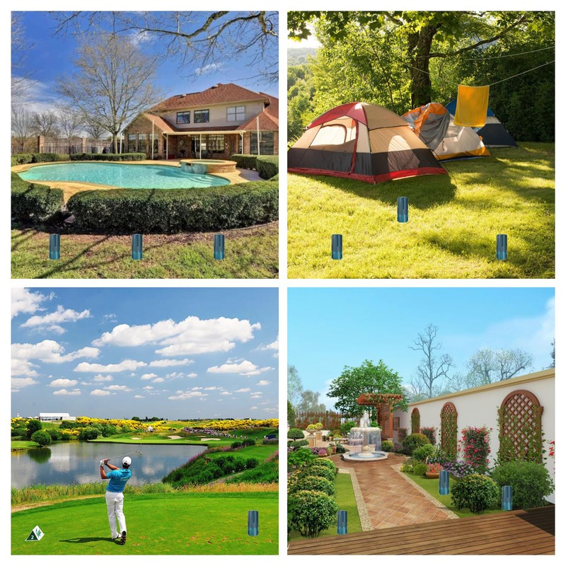 Snake Repellent Container for Yards, Snake Repellent Jar with Windproof