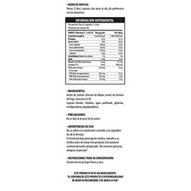Solanum - Omega 3 - 120 Mini Cápsulas hechas con Salmon por Solanum