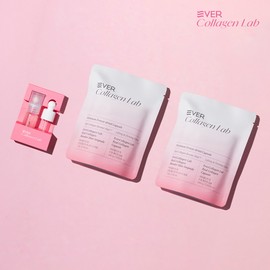 Ever Collagen Lab Freeze-dried GPH Collagen Booster Shot Ampoule Hyaluronic Acid PDRN 2 Pieces, 1 Piece / 에버콜라겐랩 동결건조 GPH 콜라겐 부스터샷 앰플 히알루론산 PDRN 2개입, 1개