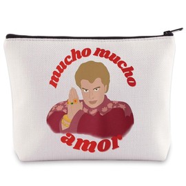 BWWKTOP Mucho Mucho Amor Cosmetic Makeup Bag Walter Fans Gifts Astrologer Witchy Makeup Zipper Bag, Mucho Mucho, Bag