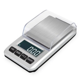 Coffee Scale with Large Backlit LCD 500gx0.01 Pocket Scale Ounces and Grams Small Scale Kitchen Digital Scale for Food Travel Scale Espresso Scale
