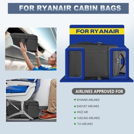 Lossga for Ryanair Cabin Bags 40x20x25 Underseat Carry-ons Travel Backpack with Anti Theft Bag 20L Flight Bag with USB Charging Port
