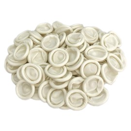 105 PCS Latex Finger Covers Finger Tip Rubber Protect Keeping Dressing Dry and Clean, Anti-stati