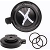 Ninja NC301 Ice Cream Maker Gaskets Replacement Seal Rings,Ninja Ice