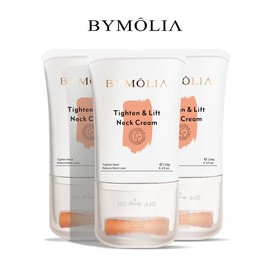 BYMOLIA Neck Firming Cream – Tighten & Lift for Crepey Skin, Anti-Aging Moisturizer for Neck & Décolleté, Nourishing Body Care for Smoother, Firmer Skin - Specification: 3pcs