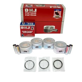 DNJ PRK221 Piston Ring Set Standard for 2001-2005 Honda Civic 1.7L L4 16V SOHC 1668cc