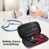 Jetclutch Stethoscope Case, Stethoscope Storage Box, Portable Shockproof Stethoscope Travel