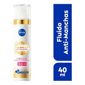 Fluido NIVEA Luminous Antimanchas Cellular Fps50 40ml Tipo de piel Todo tipo de piel