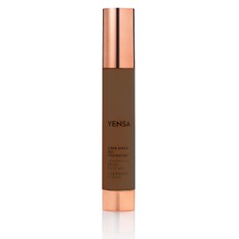 YENSA Super Silk Foundation - Full Coverage, Age-defying complex of Vitamin C, E, Ferulic, and Bakuchiol Oil (Deep 3) 1.0 fl oz