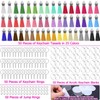 Acrylic Blank Keychains, Shynek 200 Pcs Clear Keychain Blanks for