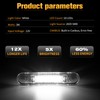 POPMOTORZ LED Number Plate Light for E-Class W124 E-Class Coupe