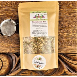 HERB MAN TEAS VARICOSE VEIN CLEARING TEA - Strengthens & tones veins By master herbalist 3oz